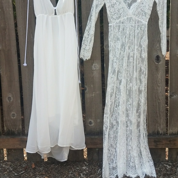 White lace dress - Picture 3 of 3